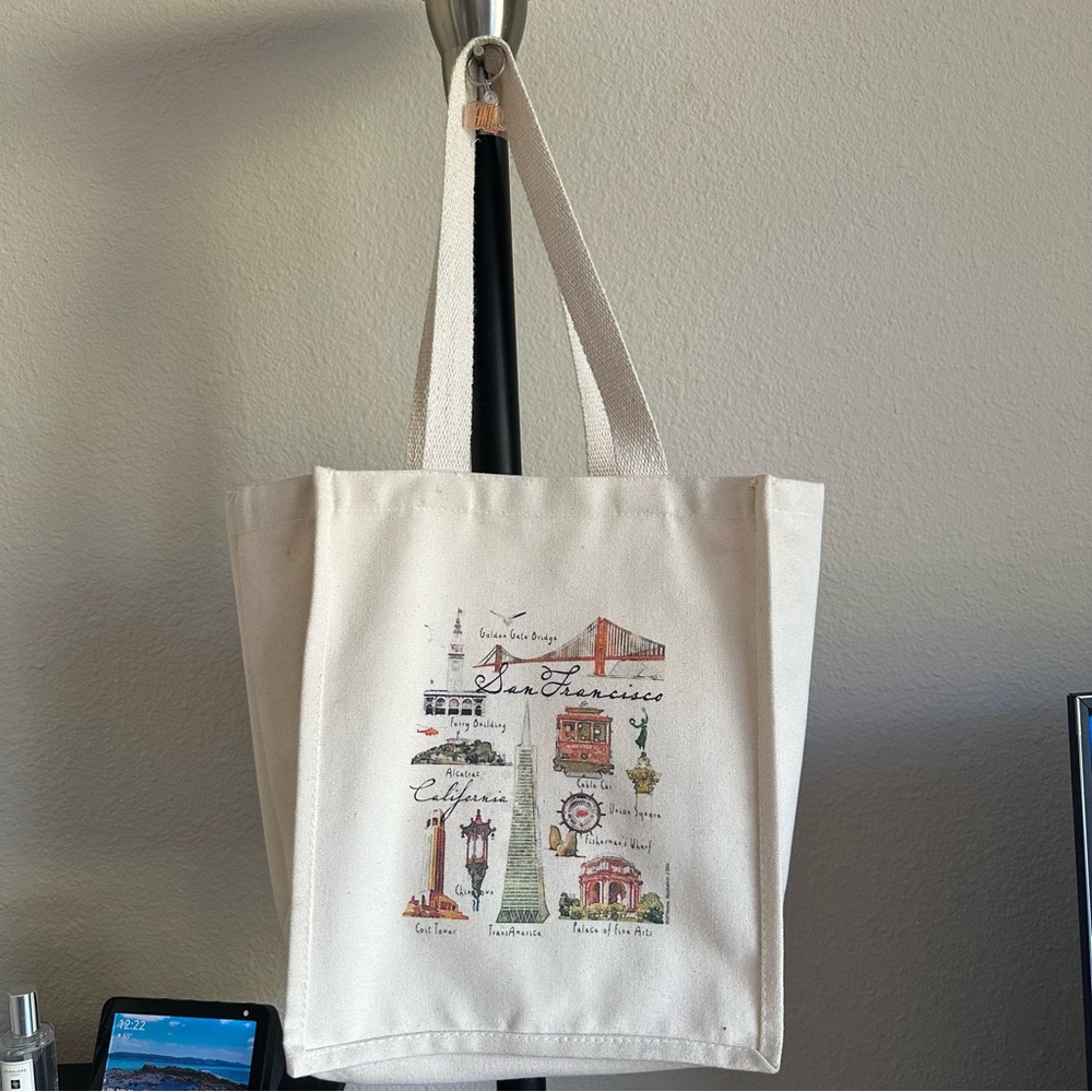 Book bag San Francisco print